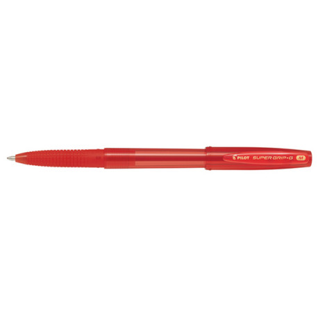 Penna a sfera Supergrip G con cappuccio - punta 1,0mm - rosso  - Pilot