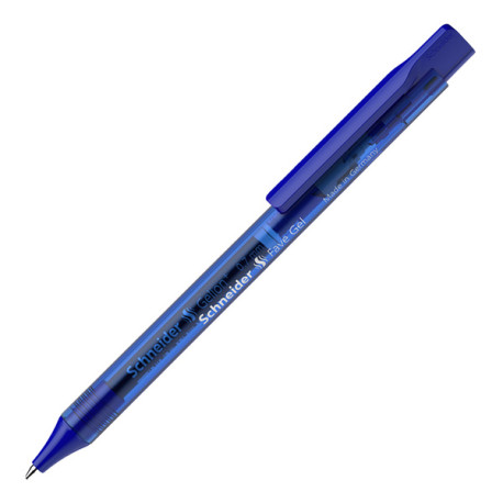 Penna gel Fave a scatto - punta 0.7 mm - blu - Schneider