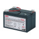 APC Replacement Battery Cartridge -3 - Batteria UPS - Piombo - nero - per P/N: BK450, BK600, BK600C, BK650MC, PCNET