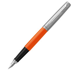 Penna stilografica Jotter Original - punta M - fusto arancione - Parker