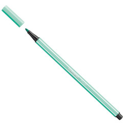 Pennarello Pen 68  - verde ghiaccio 13 - Stabilo