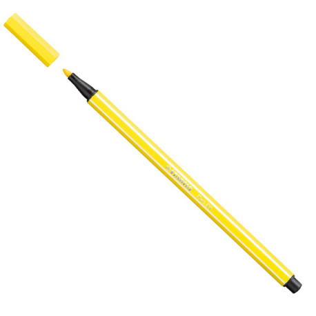 Pennarello Pen 68 - giallo limone 24 - Stabilo