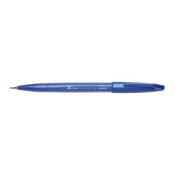 Pentel Arts Touch Sign Pen - Penna con punta a pennello - blu - inchiostro base acqua - 0.3-0.7 mm