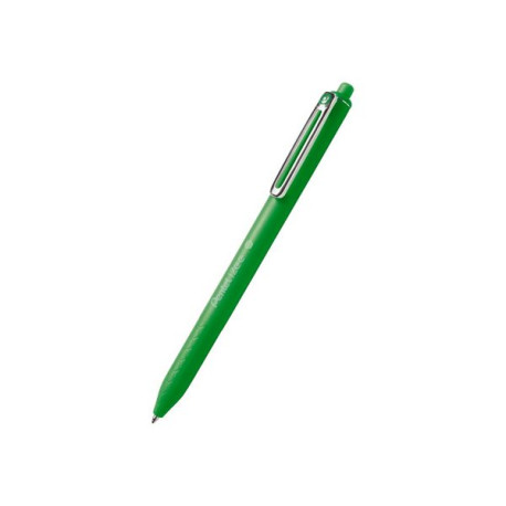 Pentel iZee - Penna a sfera - verde - inchiostro a base olio - 0.7 mm - retrattile