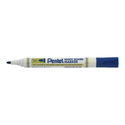 Pentel MW85 - Marcatore - per lavagna bianca - blu - inchiostro pigmentato - 2.1 mm (pacchetto di 12)