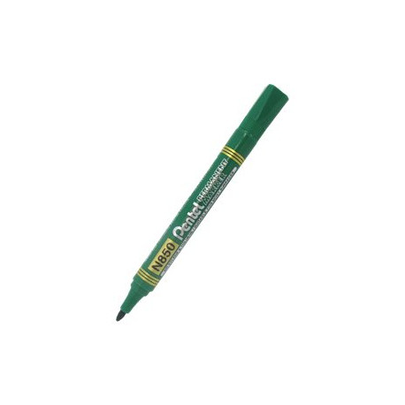 Pentel N850 - Marcatore - permanente - verde - 2.1 mm