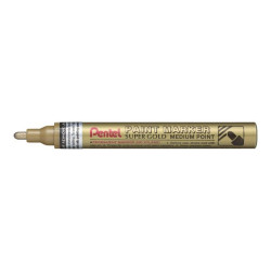 Pentel Paint Super - Marcatore - permanente - oro - inchiostro pigmentato - 3 mm - medio