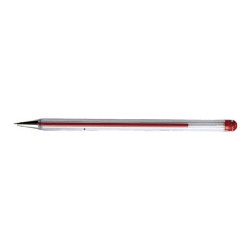 Pentel Superb - Penna a sfera - rosso - inchiostro a base olio - 0.7 mm - fine