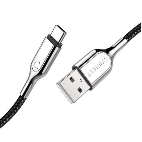 Armoured 20 USB-C to USB-A (3A/60W ) Cable 2M- Black