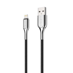 Armoured Lightning to USB-A Cable 1M - Black