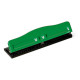 Perforatore 840 - max 8 fogli - 4 fori regolabili - passo 6/8 cm - verde - Lebez