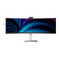 Philips 49B2U5900CH - 5000 Series - monitor a LED - curvato - USB - 49" (48.8" visualizzabile) - 5120 x 1440 Dual Quad HD @ 75 