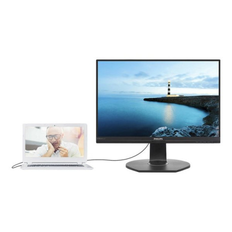 Philips B Line 241B7QUPBEB - Monitor a LED - 24" (23.8" visualizzabile) - 1920 x 1080 Full HD (1080p) @ 60 Hz - IPS - 250 cd/m²