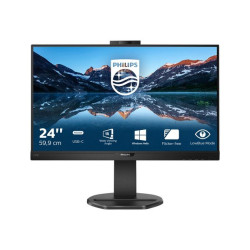 Philips B Line 243B9H - Monitor a LED - 24" (23.8" visualizzabile) - 1920 x 1080 Full HD (1080p) @ 75 Hz - IPS - 250 cd/m² - 10