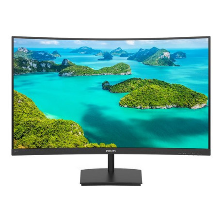 Philips E-line 241E1SC - Monitor a LED - curvato - 24" (23.6" visualizzabile) - 1920 x 1080 Full HD (1080p) @ 75 Hz - VA - 240 