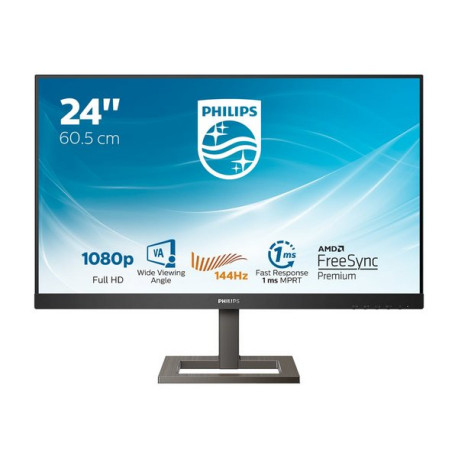 Philips E-line 242E1GAEZ - Monitor a LED - 24" (23.8" visualizzabile) - 1920 x 1080 Full HD (1080p) @ 144 Hz - VA - 350 cd/m² -