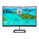 Philips E-line 325E1C - Monitor a LED - curvato - 32" (31.5" visualizzabile) - 2560 x 1440 QHD @ 75 Hz - VA - 250 cd/m² - 3000: