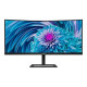 Philips E-line 346E2CUAE - Monitor a LED - curvato - 34" - 3440 x 1440 UWQHD @ 100 Hz - VA - 300 cd/m² - 3000:1 - 1 ms - HDMI, 