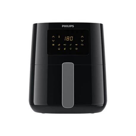 Philips Essential HD9252 - Friggitrice ad aria calda - 4.1 litri - 1.4 kW - nero/argento