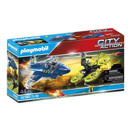 Playmobil City Action - Police Jet with Drone