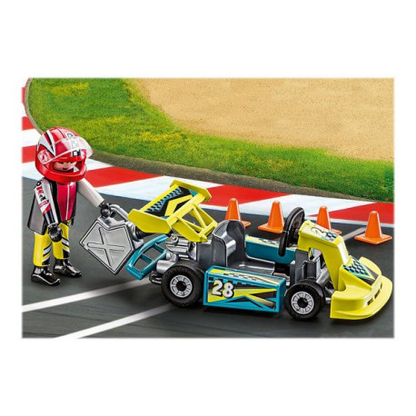 Playmobil City Action - Valigetta Go-Kart da gara