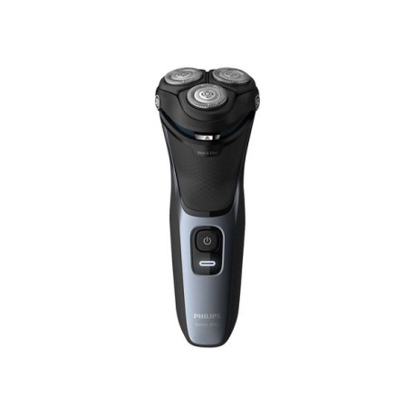 Philips Series 3000 S3133 - Rasoio - cordless - blu splendente