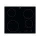 Electrolux Serie 300 EIB60424CK - Piano cottura a induzione - 4 piastre - Nicchia - larghezza: 56 cm - prof. 49 cm - nero