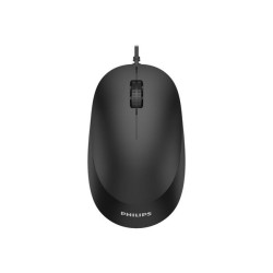 Philips SPK7207B - 2000 Series - mouse - ergonomico - per destrorsi e per sinistrorsi - ottica - 3 pulsanti - cablato - USB 2.0