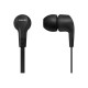 Philips TAE1105BK - Auricolari con microfono - in-ear - cablato - jack 3,5 mm - nero