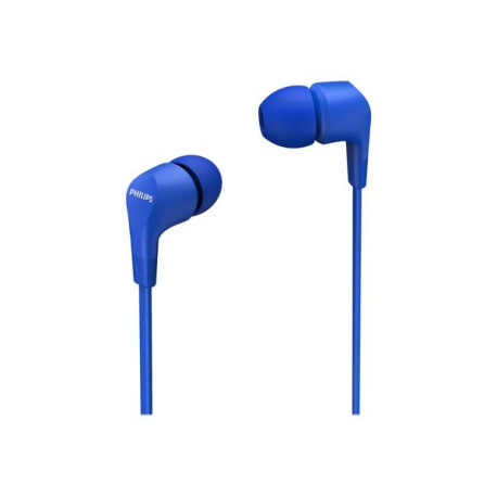 Philips TAE1105BL - Auricolari con microfono - in-ear - cablato - jack 3,5 mm - blu