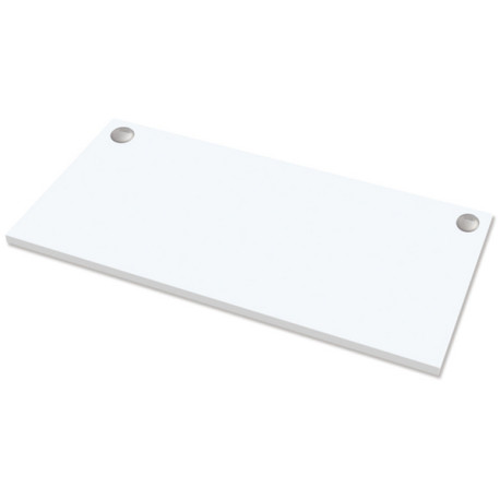 Piano di lavoro per scrivania Cambio - 140 x 80 x 2,5 cm - bianco - Fellowes