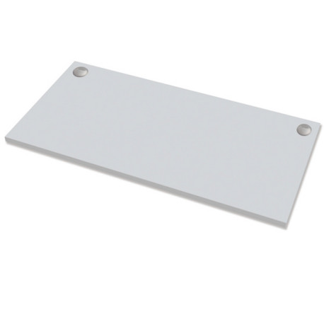 Piano di lavoro per scrivania Cambio - 140 x 80 x 2,5 cm - grigio - Fellowes