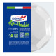 Piatto fondo riutilizzabile - ottagonale - diametro 22 cm - PS reuse - bianco - Dopla - conf. 25 pezzi