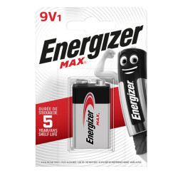 Pila Transistor 9V - 9V - Energizer Max - blister 1 pezzo