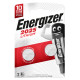 Pila CR2025 Lithium - 3V - Energizer - blister 2 pezzi