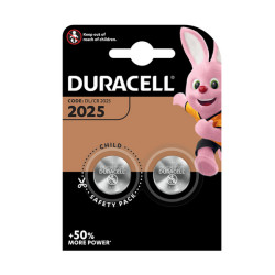 Pila litio - 3V - CR2025 - Duracell - blister 2 Pila