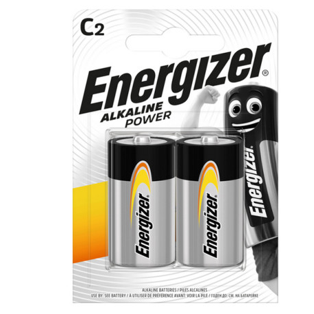 Pile Mezza Torcia C - Energizer Alkaline Power - blister 2 pezzi