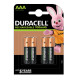 Pila ricaricabili Mini Stilo AAA - Precharged - 900mah - Duracell - blister 4 pezzi