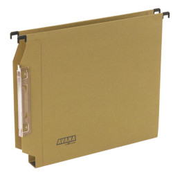 Cartella sospesa Avana - armadio - interasse 33 cm - fondo U - 32,6 x 27,5 cm - avana - Bertesi