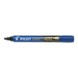 Pilot 400 - Marcatore - permanente - blu - inchiostro a base olio - 4 mm - larga (pacchetto di 20)