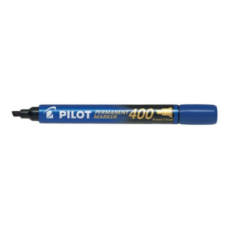 Pilot 400 - Marcatore - permanente - blu - inchiostro a base olio - 4 mm - larga (pacchetto di 20)