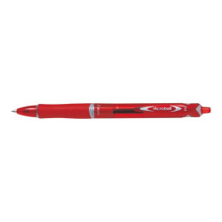 Pilot Acroball Begreen - Penna a sfera - rosso - inchiostro a base olio - 1 mm - medio - retrattile