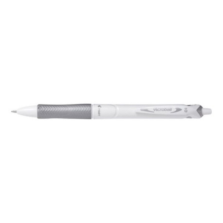 Pilot Acroball Pure White Begreen - Penna a sfera - nero - inchiostro a base olio - 1 mm - medio - retrattile