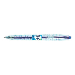 Pilot B2P Begreen - Penna a sfera - blu - inchiostro gel - 0.7 mm - medio - retrattile