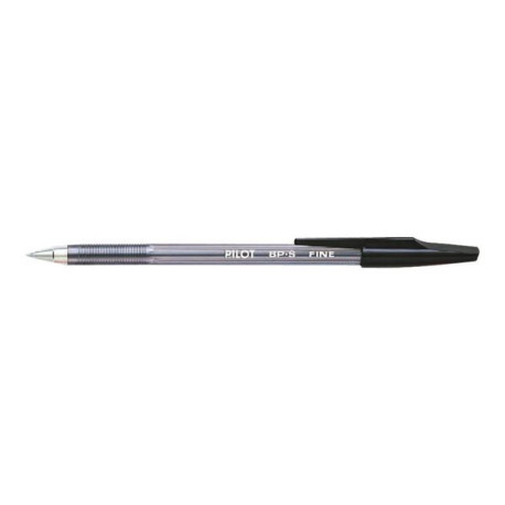 Pilot BP-S - Penna a sfera - nero - inchiostro a base olio - 0.7 mm - fine