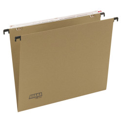 Cartella sospesa Avana - cassetto - interasse 33 cm - fondo V - 31,3 x 24,5 cm - avana - Bertesi