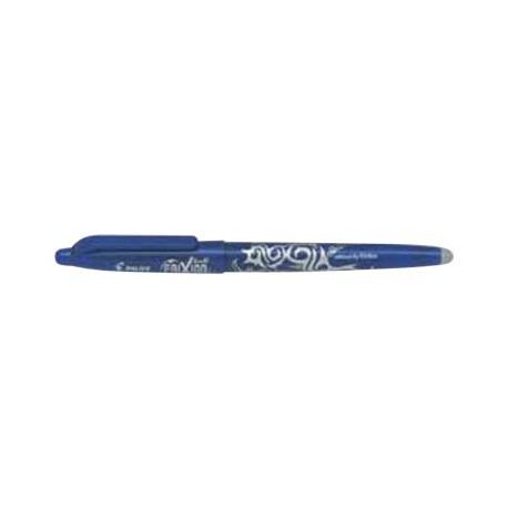 Pilot FriXion Ball - Penna a sfera - non permanente - blu - inchiostro in gel sensibile al calore - 0.7 mm - con gomma