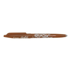 Pilot FriXion Ball - Penna a sfera - non permanente - marrone - inchiostro in gel sensibile al calore - 0.7 mm - con gomma