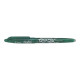 Pilot FriXion Ball - Penna a sfera - non permanente - verde - inchiostro in gel sensibile al calore - 0.7 mm - con gomma