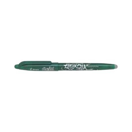 Pilot FriXion Ball - Penna a sfera - non permanente - verde - inchiostro in gel sensibile al calore - 0.7 mm - con gomma